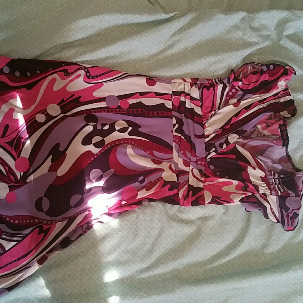 Purple volume one dress